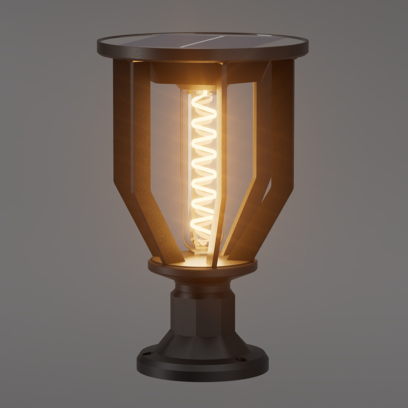 PY-LED GR D04 Round Solar Garden Light