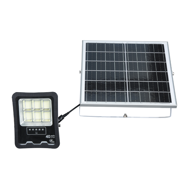 PY-SLFL20-40W Panlabas na Mababang Pagkonsumo ng Enerhiya Solar Flood Light