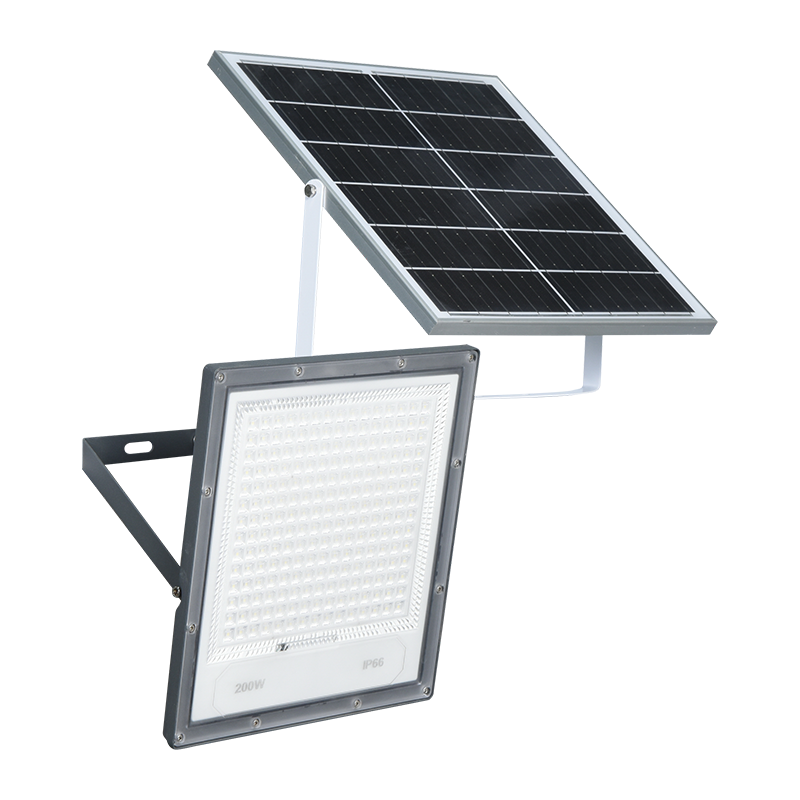 PY-SLFL40-200W Corrosion-Resistant Solar Flood Light