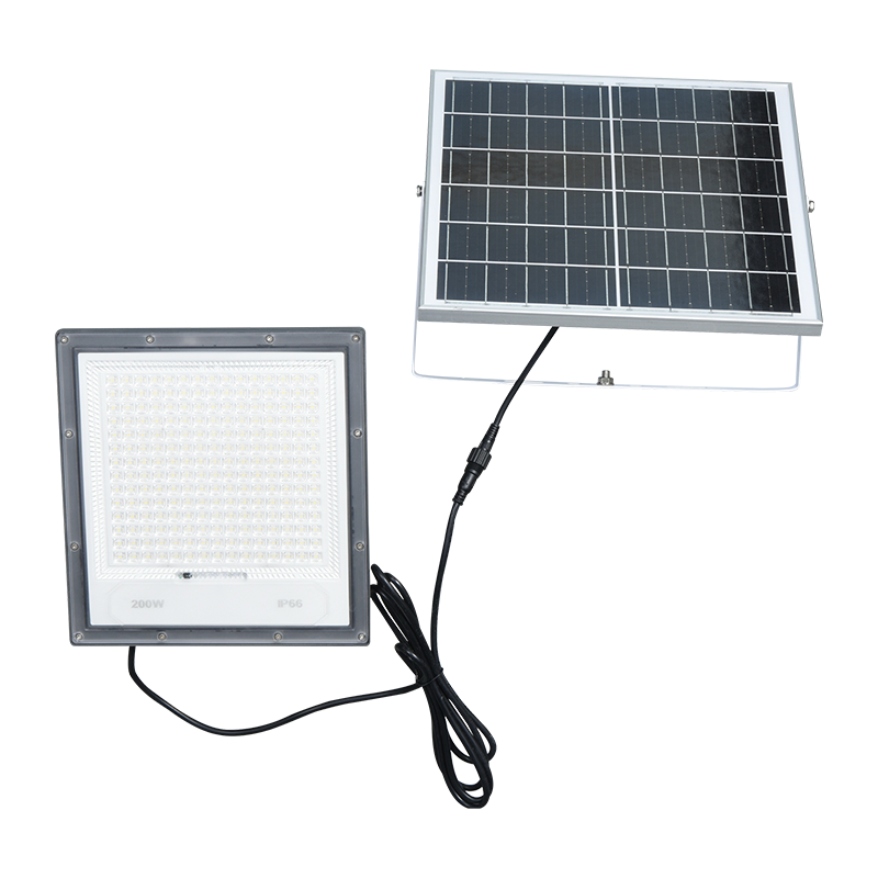 PY-SLFL40-200W Corrosion-Resistant Solar Flood Light