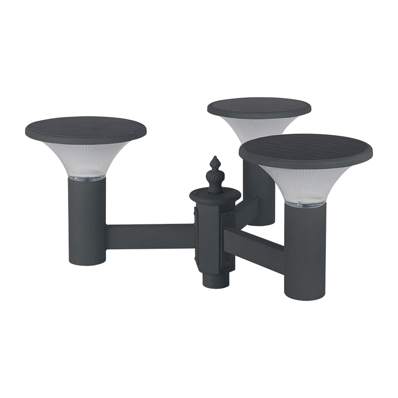 PY-SG018-24W Tatlong Bulbs Solar Garden Light