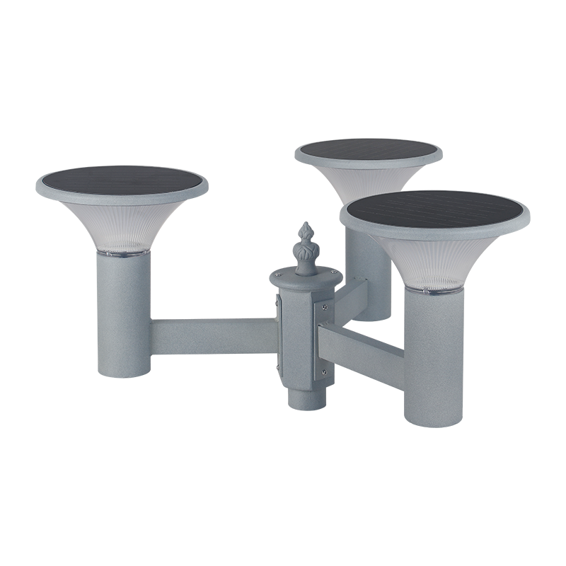 PY-SG018-24W Tatlong Bulbs Solar Garden Light